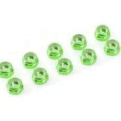 Ecrou Hex Bloq. M4 Alu Vert (1) - GF-0400-041 - Gforce