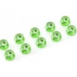 Ecrou Hex Bloq. M5 Alu Vert (1) - GF-0400-051 - Gforce