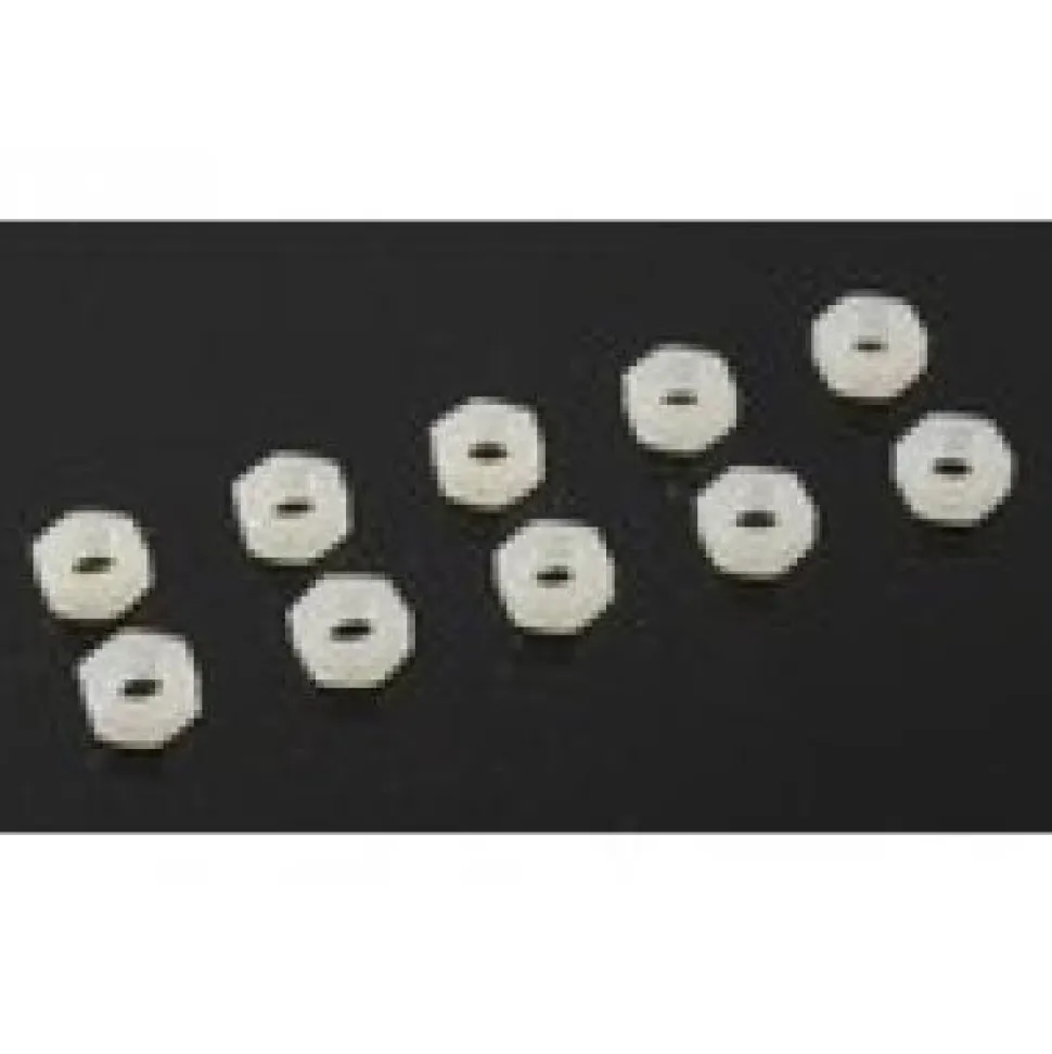 Ecrou Hexagone M6 Nylon (10) - GF-0300-004 - Gforce