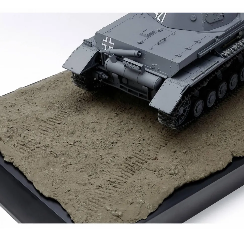 Effet de sol pour diorama : argile terre foncé - Tamiya