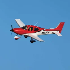 Eflite Cirrus SR22T Rouge V2 1.5m BNF Basic - E-flite