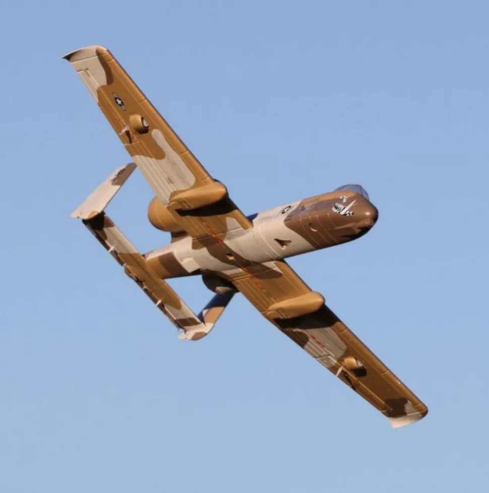 Eflite UMX A-10 Thunderbolt II 30mm EDF BNF Basic wAS3X & SAFE Select - E-flite