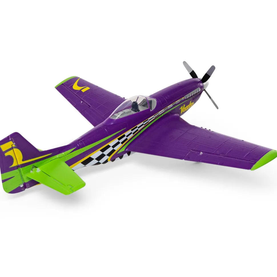 E-Flite UMX P-51D Voodoo BNF Basic 493mm avec AS3X et SAFE Select - E-flite