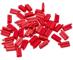 Elements de rail en plastique Rouge pour piste turbo Racing (50 pcs) - Turbo Racing