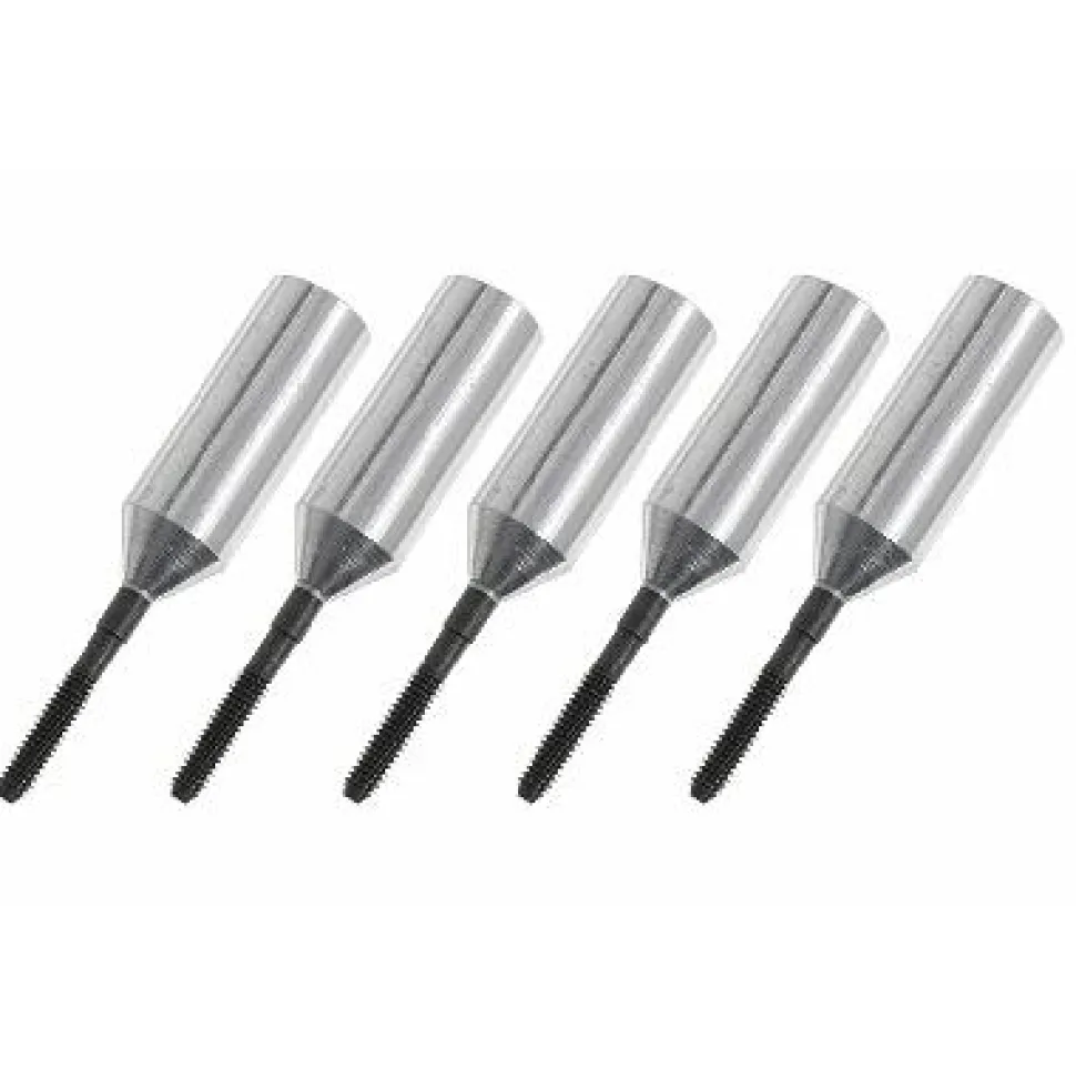 Embout Alu M2 Tige Carb. 6mm (5) - GF-2103-009 - Gforce