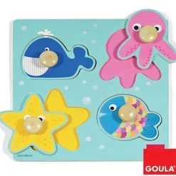 Encastrement 4 pièces en bois : La mer - Goula