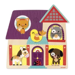 Encastrement musical 5 pièces : Mes petites compagnons - Janod