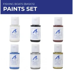 Ensemble de Peintures Maquettes: Bateaux de Pêche (Basique) - Artesania
