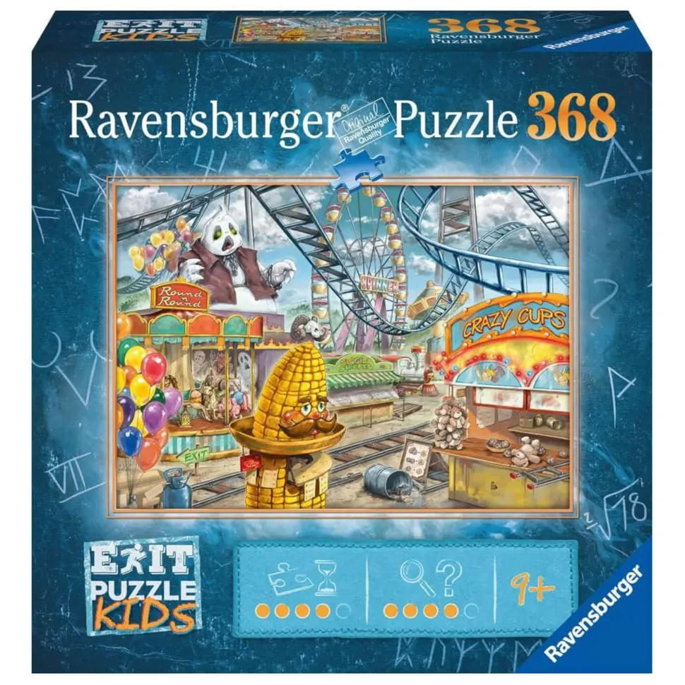 Escape puzzle Kids 368 pièces : Le parc d'attractions - Ravensburger