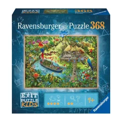 Escape puzzle Kids 368 pièces : Un safari dans la jungle - Ravensburger