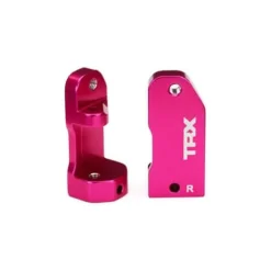 Etriers De Fusees (30 Degres) Alu Anodises Rose Gauche Et Droit - Traxxas