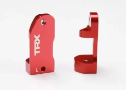Etriers De Fusees (30 Degres) Alu Anodises Rouge Gauche Et Droit - Traxxas