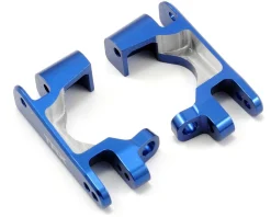 Etriers De Fusees Alu Anodises Bleu Gauche Et Droit - Traxxas