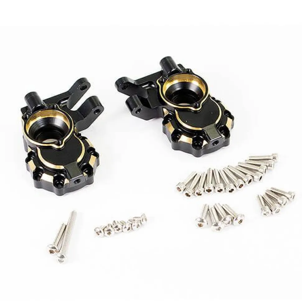 Fastrax Trx-4 Brass Bk Front Steering Knuckles (2) - Fastrax