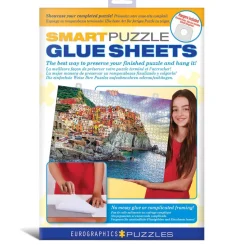 Feuilles adhésives pour puzzle x8 - Eurographics