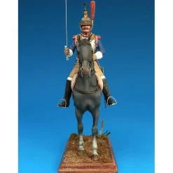 Figurine militaire : Cuirassier Français guerres Napoléioniennes en 1:16 - Mini Art