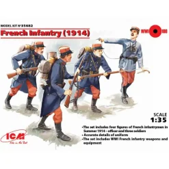 Figurines : Infanterie française (1914) - ICM