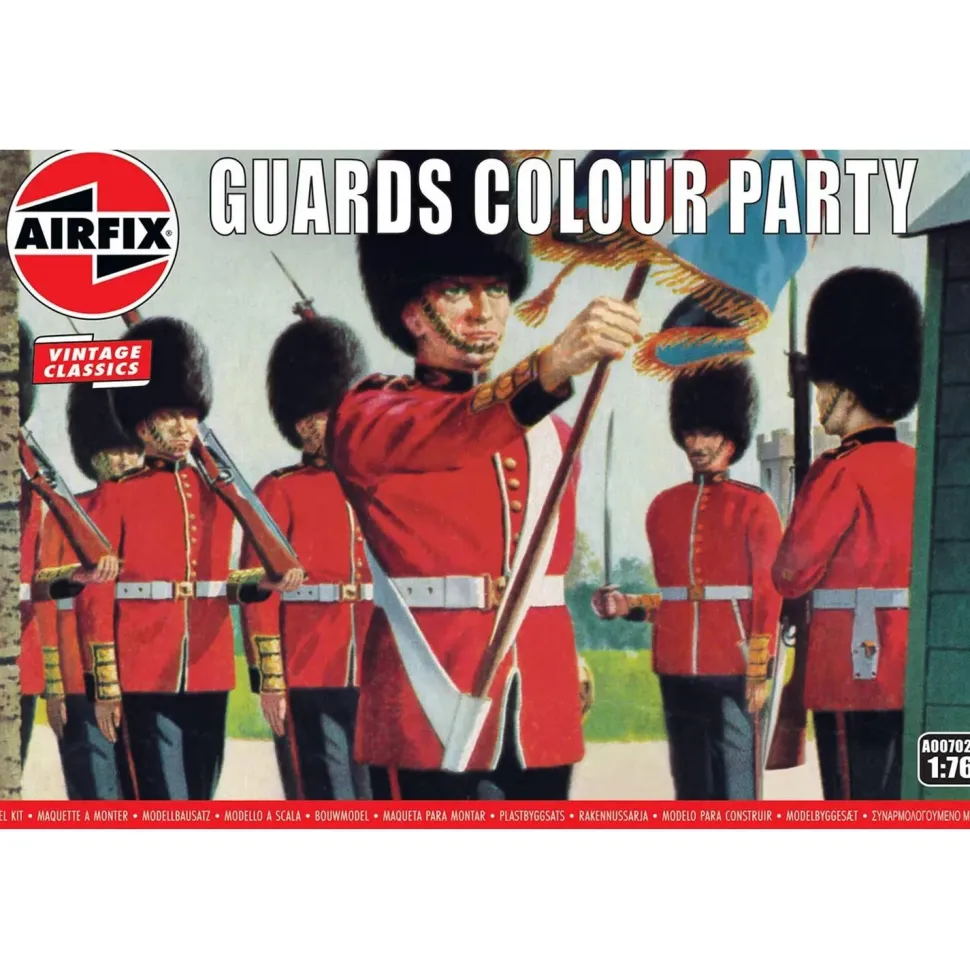 Figurines : parade des gardes colour Party - Airfix