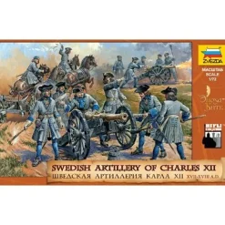 Figurines Artillerie Suédoise de Charles XII : XVII-XVIIIème siècle - Zvezda