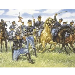 Figurines Guerre de Sécession : Cavalerie de l'Union - Italeri