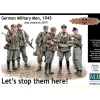 Figurines maquettes : Militaires allemands 1945 - Master Box