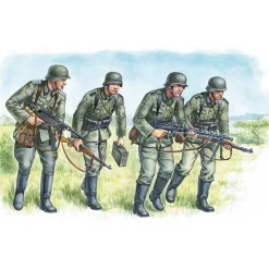 Figurines 2ème Guerre Mondiale : Infanterie allemande 1939-1942 - Master Box