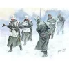 Figurines 2ème Guerre Mondiale : Armée allemande Hiver 1941-1942 sur le front de l'Est : Vent froid - Master Box