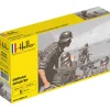 Figurines 2ème Guerre Mondiale : Infanterie Allemande - Heller