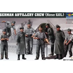 Figurines militaires : Artilleurs allemands «Karl» - Trumpeter
