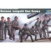 Figurines militaires : Artilleurs allemand canon «Leopold» - Trumpeter
