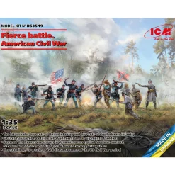 Figurines Militaires : Bataille acharnée - Guerre civile américaine - ICM