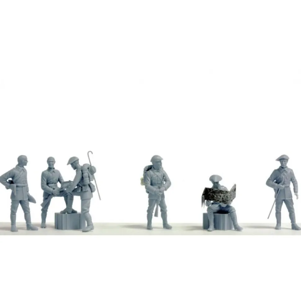 Figurines militaires : Chasseurs alpins - Heller