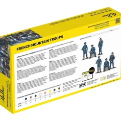 Figurines militaires : Chasseurs alpins - Heller