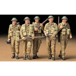 Figurines militaires : Fantassins Britanniques - Tamiya