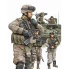 Figurines militaires : Infanterie US et équipage de blindé : Irak 2009 - Trumpeter