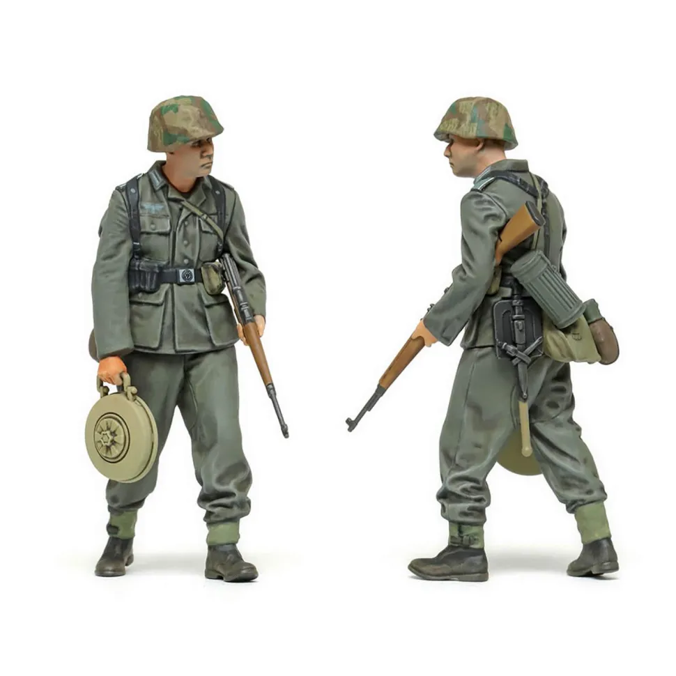 Figurines militaires : Infanterie Allemande Fin Seconde Guerre Mondiale - Tamiya