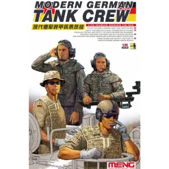Figurines militaires : Équipage de blindé allemand moderne - Meng