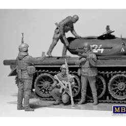 Figurines militaires : Soldats ukrainiens Défense de Kiev, Guerre russo-ukrainienne - Master Box