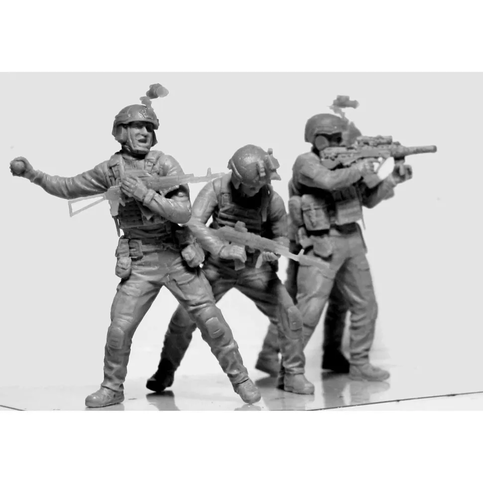 Figurines Militaires : Troupes d'assaut aérien des forces armées ukrainiennes - ICM