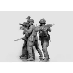 Figurines Militaires : Troupes d'assaut aérien des forces armées ukrainiennes - ICM