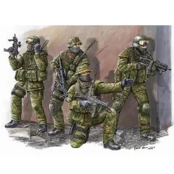 Figurines militaires : Troupes allemandes KSK Commandos : Afghanistan 2009 - Trumpeter