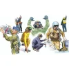 Figurines militaires : Pilotes et mécaniciens OTAN - Italeri