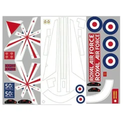 FMS Bae Hawk Decalques - FMS