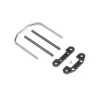 Front Hinge Pin and Brace Set - Super Baja Rey - Losi - Losi - TLR