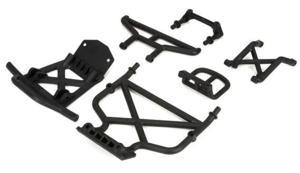 Front/Rear Bumper & Bumper Brace: 1:5 4wd - Losi - TLR