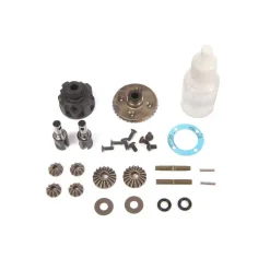 Front/Rear Diff Complete, Metal : 22X-4 - Losi - TLR