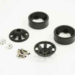 FTX TEXAN 1/10 6-SPOKE BLACK BEADLOCK WHEEL (PR) - FTX