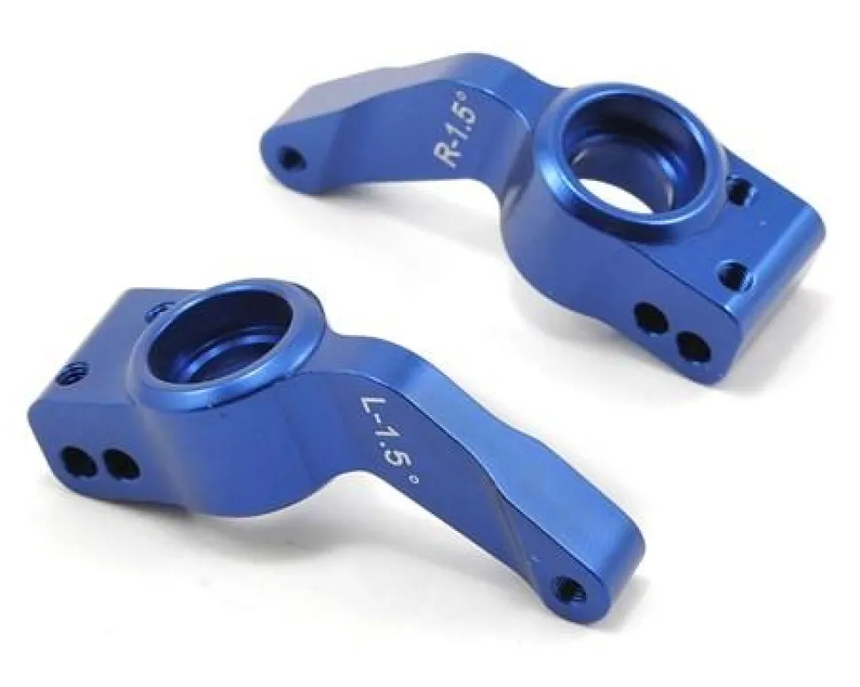 Fusees Arriere Gauche/Droite 6061-T6 Alu Anodisees Bleu Xo-1 - Traxxas