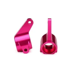 Fusees De Direction Gauche/Droit Alu Rose Rustler/Stampede/Bandit (2) - Traxxas