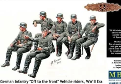German infantry vehicle riders - 1:35e - Master Box Ltd. - Master Box